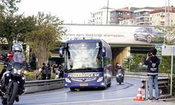 Fenerbahçe, derbi için stada geldi