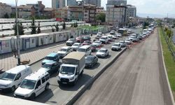 Malatya’da yol çalışmaları nedeniyle oluşan trafiğe tepki