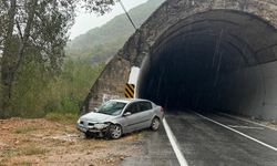 Tunceli’de sağanak yağış kazaya neden oldu