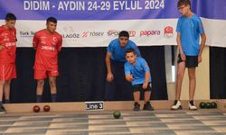 Türkiye’deki özel sporcular, Didim’deki bocce yarışmasına katıldı