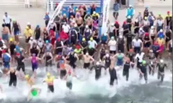 Mudanya'da triatlon coşkusu