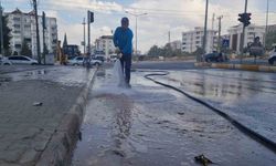 Adıyaman’daki cadde ve sokaklarda temizlik seferberliği