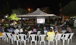 Engelsiz Yaşam Parkı’nda sinema keyfi