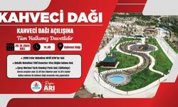 Kahveci dağı orman parkı hizmete açılıyor