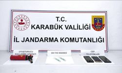 Şüpheli iki kişi uyuşturucu maddeyle yakalandı