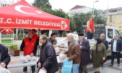 Kocaeli İzmit'te halka ücretsiz istiridye mantarı