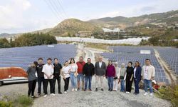 Alanya’ya gelen Alman öğrenciler sürdürülebilir enerji üzerine çalışmalarını tamamladı