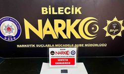 Bilecik’te otobüs terminalinde uyuşturucu madde ile yakalandı