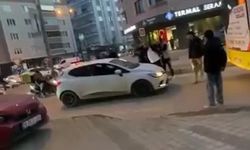 Bursa’da yol verme kavgası kamerada