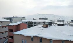 Erzurum’da kış yüzünü göstermeye başladı