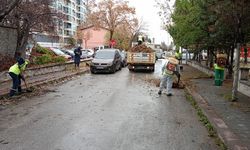 Kütahya’da sonbahar temizliği, belediye ekipleri sahada