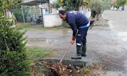 Muğla Büyükşehir ekiplerinden su baskınlarına anında müdahale