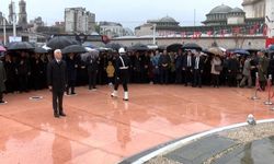 Taksim Meydanı’nda Atatürk anması