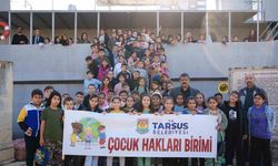 Tarsus’ta çocuklar haklarını eğlenerek öğrendi