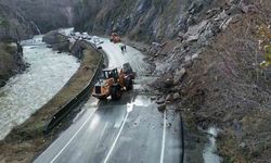 Artvin’de heyelan sonrası Borçka-Hopa karayolu yeniden ulaşıma açıldı