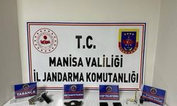 Durdurulan şüpheli araçta uyuşturucu ve silah ele geçirildi