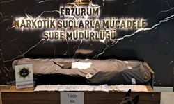 Erzurum’da narkotik operasyonu