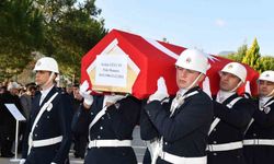 Görev esnasına hayatını kaybeden polis memuru için tören düzenlendi