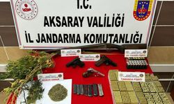 Jandarmadan uyuşturucu ve kaçak silah operasyonu