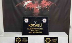 Kocaeli’de 1 kilo 824 gram uyuşturucu ele geçirildi