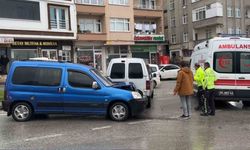 Samsun’da iki ticari araç çarpıştı: 1 yaralı