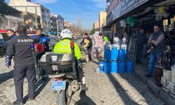 Turgutlu’da zabıta ve emniyetten kaldırım işgali denetimi