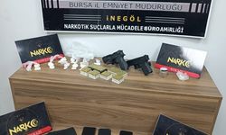 İnegöl’de Narkotik Operasyonu 3 gözaltı