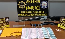 Akşehir’de uyuşturucu operasyonuna 1 tutuklama