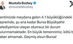 Başkan Bozbey’den deprem açıklaması...