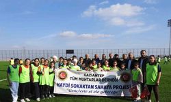 Gaziantep’te ’Haydi sokaktan sahaya’ projesi ile geleceğin futbolcuları yetiştirilecek