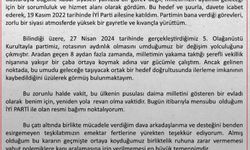 İYİ Parti Sözcüsü Zorlu partisinden istifa etti