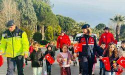 Jandarma anaokulu öğrencileri ağırladı