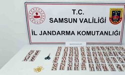 Samsun’da 2 kişi 784 adet uyuşturucu hapla yakalandı