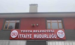 Tosya itfaiyesi bir yılda 31 bina yangınına müdahale etti