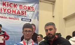 Türkiye Kick Boks Şampiyonası’nda Pazaryerili sporcu 3. oldu