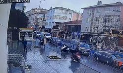 Ataşehir’de güpegündüz motosiklet hırsızlığı kamerada