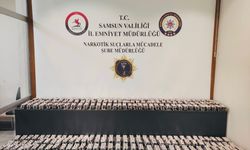 Samsun’da 14 bin adet sentetik ecza ele geçirildi: 2 gözaltı