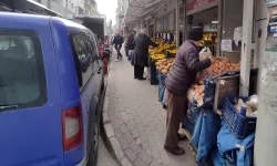 Bursa Osmangazi'de kaldırım işgaline zabıta denetimi