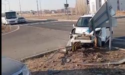 Kars’ta trafik kazası: 2 yaralı