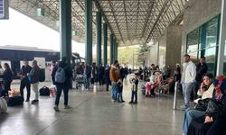 Otogarda bayram tatili hareketliliği