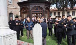 Zağnos Paşa Camii haziresinde yatan Şehit Yüzbaşı Necati Bey anıldı
