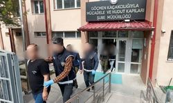 Afganistan uyruklu 5 kaçak göçmen yakalandı