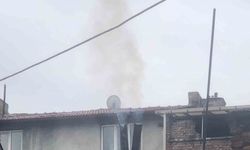 Bacadan çıkan duman mahalleyi sardı