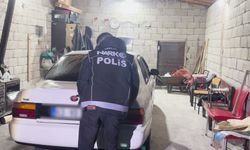 Bitlis’te köpeklerin altına gizlenmiş uyuşturucu madde ele geçirildi