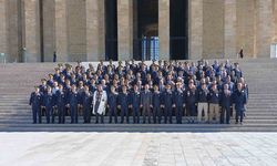 Emniyet Teşkilatı Anıtkabir’i ziyareti etti