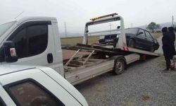 İki otomobilin çarpıştığı kazada 3 kişi yaralandı