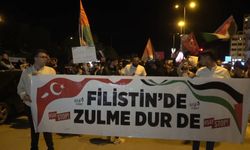 Kilis’te Filistin için dayanışma yürüyüşü düzenlendi
