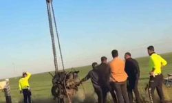 Mardin’de tır devrildi: 1 yaralı