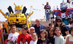 Mersin Erdemli’de çocuklar şenlikte buluştu