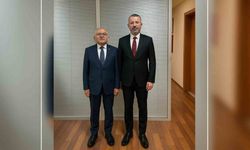 Rektör Kırışık, Başkan Büyükkılıç ile iş birliği görüşmesi yaptı